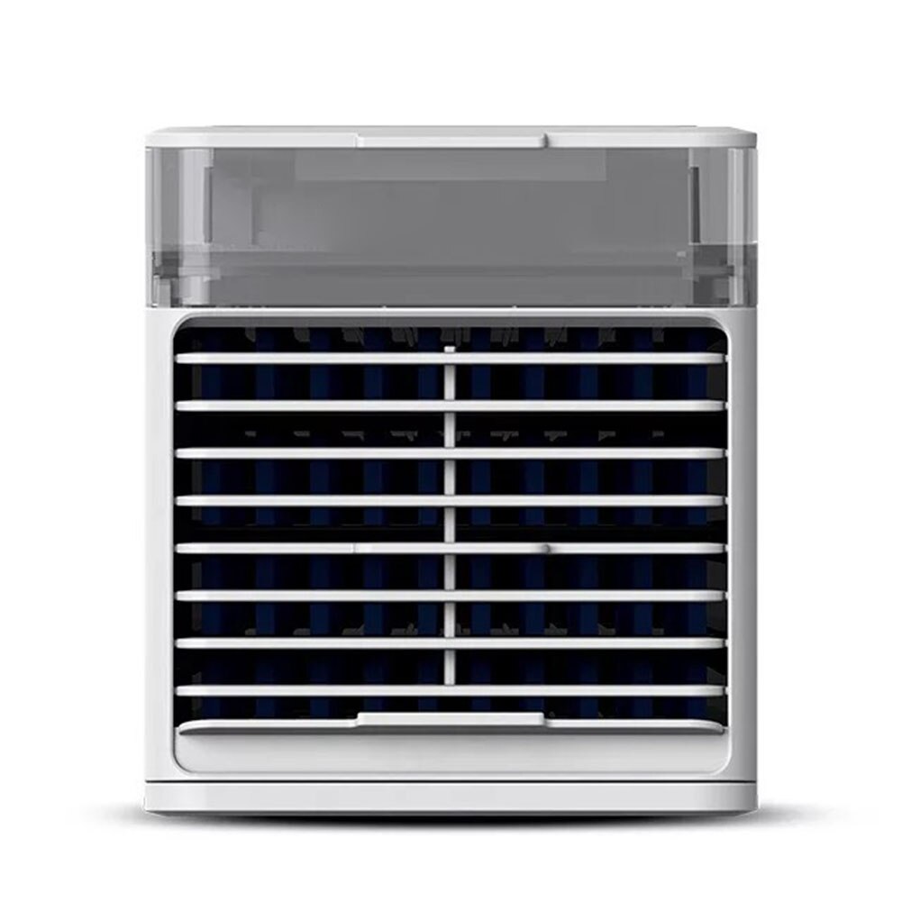 Chargeable Water-cooled Air Conditioner Can Be Used Outdoors Mini Portable Air Cooler and Humidifier HVAC Systems Parts WWO66: White