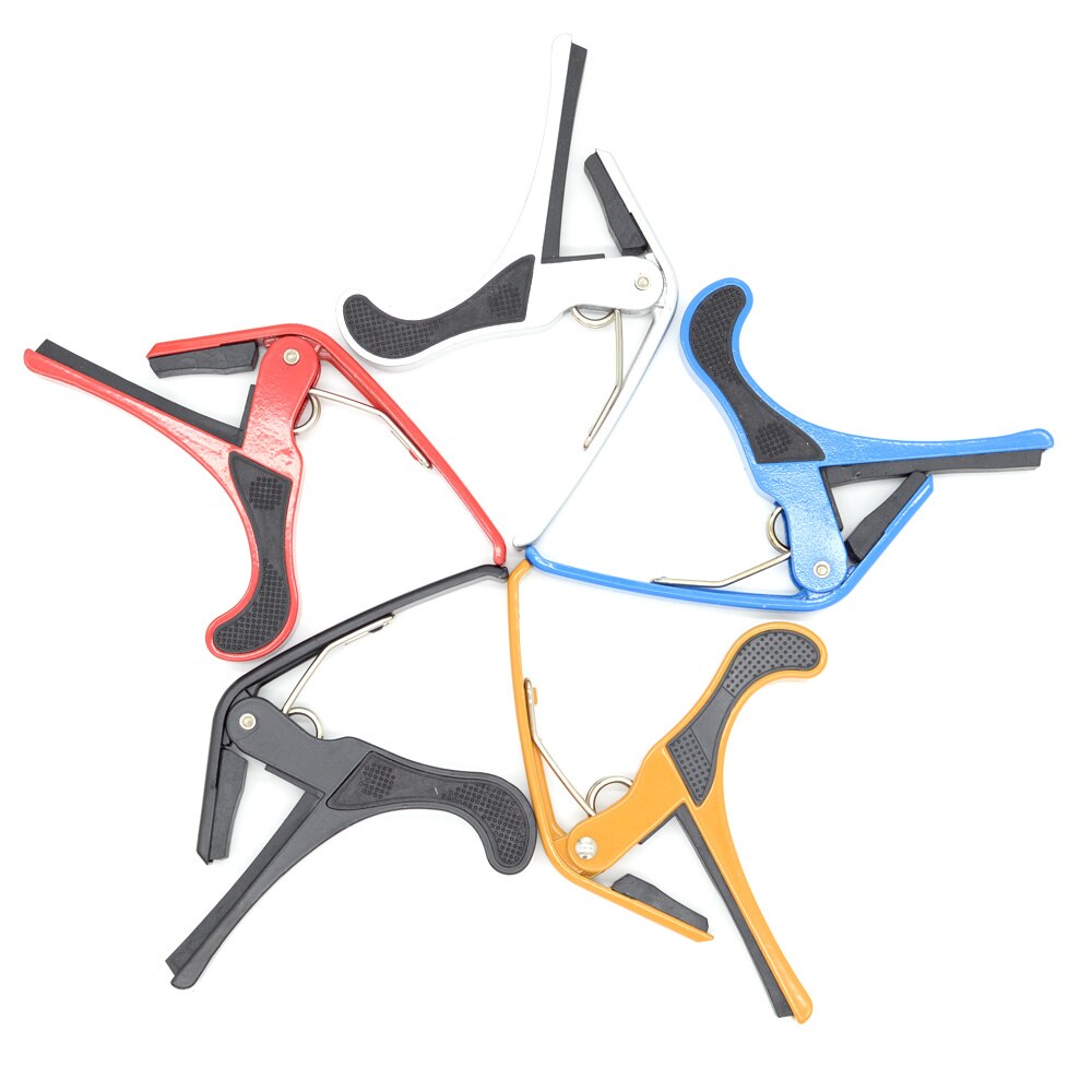 Universal Guitar Capo Aluminum Alloy Metal Folk Change Clamp Key Acoustic Classic Guitar Ukulele Accessories Trigger Capo