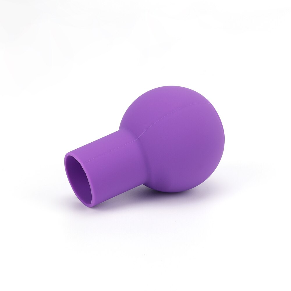 Bouton de changement de vitesse en Silicone rond de voiture couvercle manuel automatique levier antidérapant manette de vitesse boutons étui protecteur bosse bâton Jarket: Purple