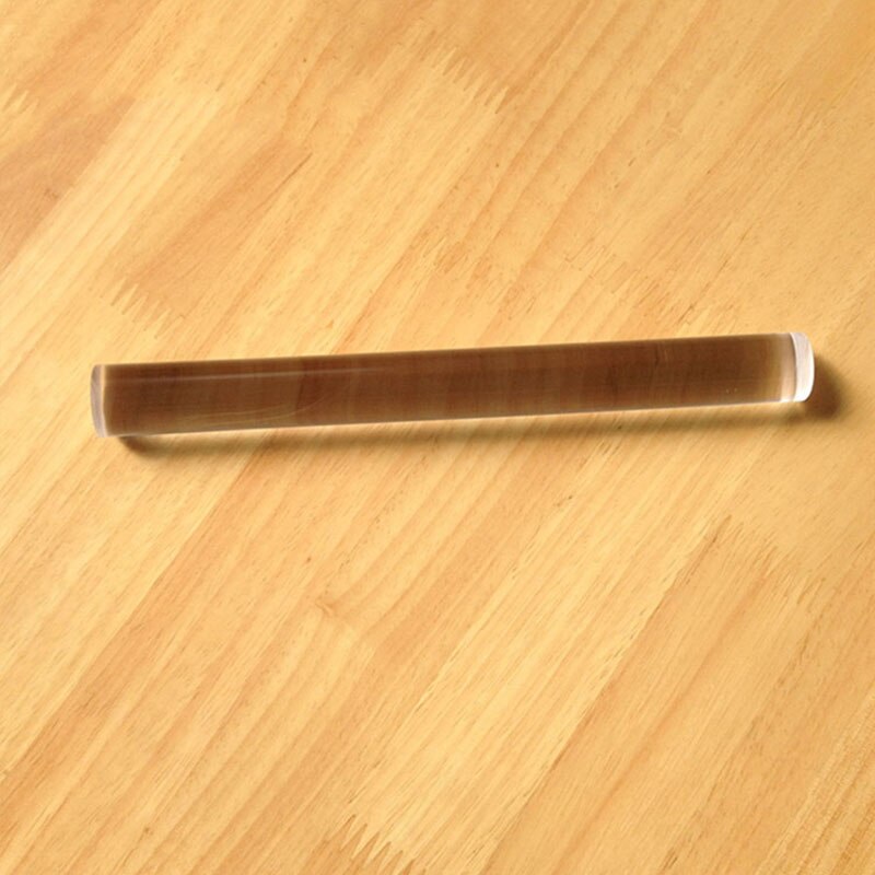 Varilla de arcilla acrílica para manualidades, transparente, 2mm x 200mm, varilla de arcilla a presión para esculpir, rodillo sólido duradero, 1 ud.