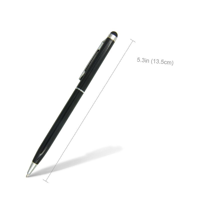 2 in 1 Multifunction Fine Point Round Thin Tip Touch Screen Pen Capacitive Stylus Pen For Smart Phone Tablet For iPad For iPhone