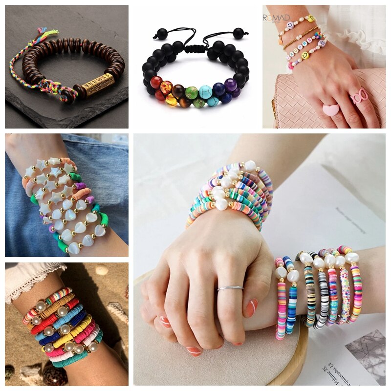 Small Seed Beads Box Set With Acrylic Letter micangas Wood Beads For Jewelry Making Bracelet Rings DIY Accessories Jewelry Kit