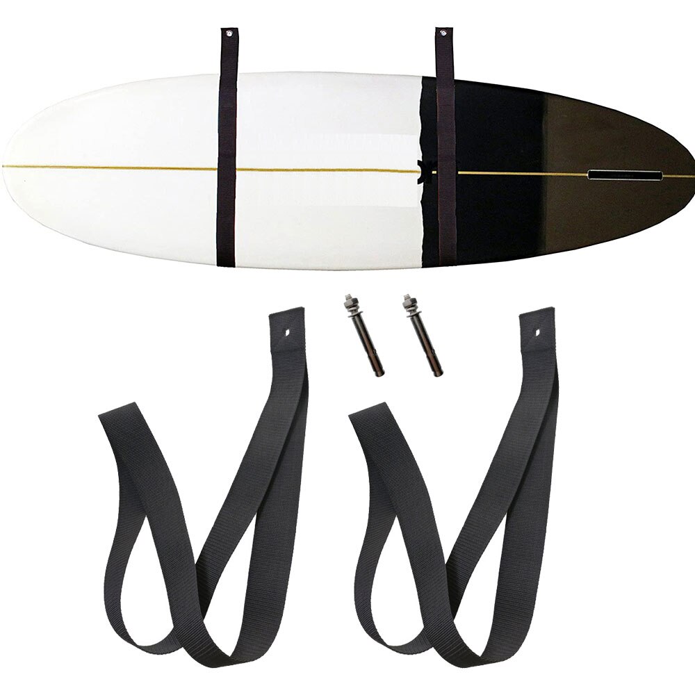 Sangle de rangement pour planche de surf Longboard, sangle de rangement murale, système de support de planche de surf, cintre de Garage, montage mural réglable