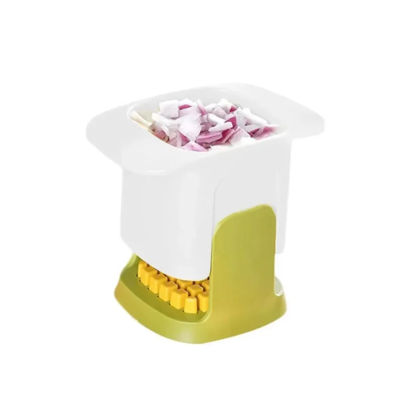 Groentenhakker Uienhakker Handvat Voedselrooster Voedselhakker Keuken Groentesnijder Dicer Gesneden Aardappelversnipperaar
