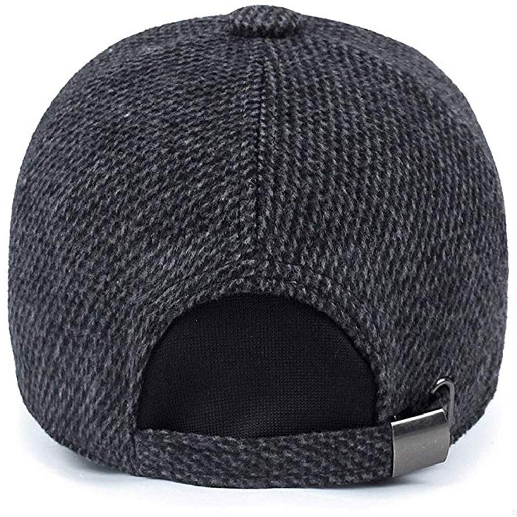 Winter Cap Heren Baseball Cap Oorklepjes Gorra Hombre Outdoor Warm Thicken Ingericht Cap Snapback Hoed Voor Volwassen 30H
