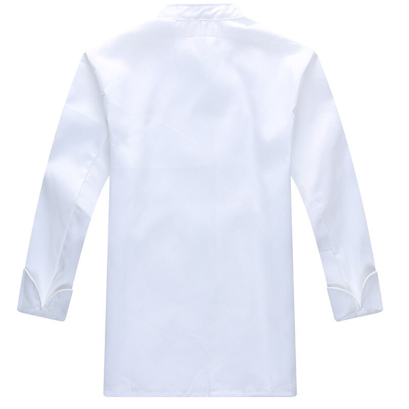 Uniforme de Chef de manga larga para catering, hotel, restaurante, cocina, ropa de chef para hombre, traje ms qiu dong