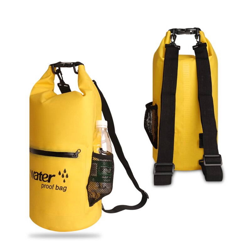 10L 20L Mergulho Natação Ao Ar Livre Saco De Armazenamento De Compressão À Prova D' Água Dry Bag Mochilas Das Mulheres Dos Homens Da Moda de Surf Para Rafting Caiaque
