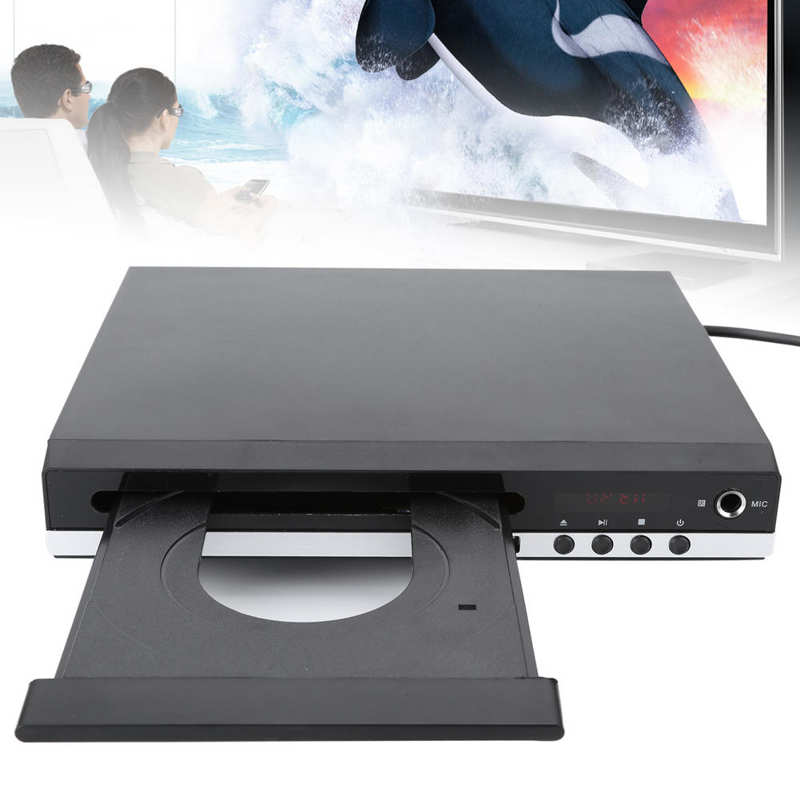 Home USB DVD Player Multimedia Digital DVD TV Support HDMI CD SVCD VCD MP3 100-240V