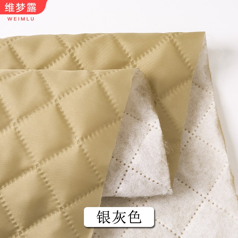 Voering Stof Gewatteerde Verdikte Katoen Wollen Jas Kleding Jas Brokaat Voor Naaien Herfst En Winter Diy Zwart Wit Polyester: Camel