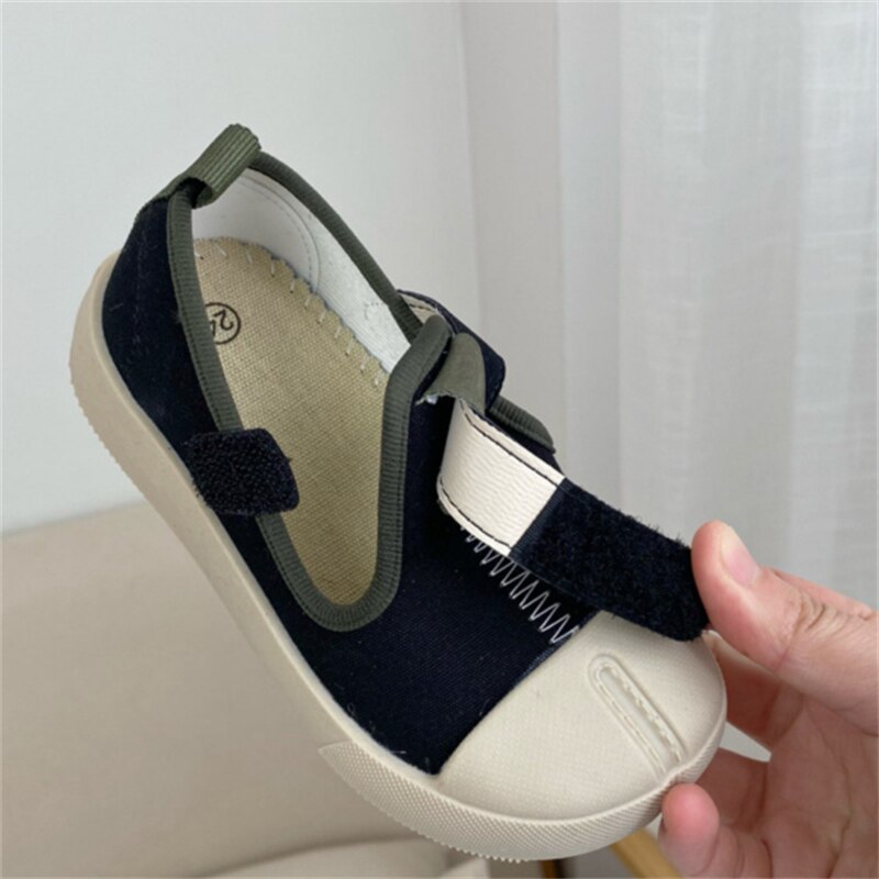 Nuovi appartamenti per bambini scarpe traspiranti in tela primavera/autunno ragazzi ragazze casuale bambino scarpe da ginnastica per bambini 02