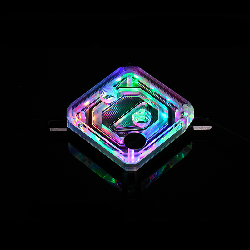 Bykski CPU Water Block Compatible INTEL LGA1700,LGA1200,115X, X99 X299,Processor Cooler,2.0 5V RBW ,CPU-XPR-C-I