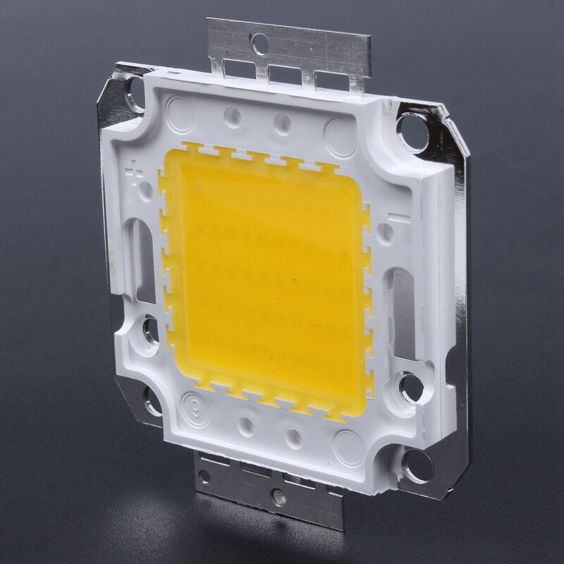 Ampoule LED à puce, lumière blanche chaude, 50W, avec 5 modules LED, blanc naturel, 10W, 20000K, 9-12V, 900LM