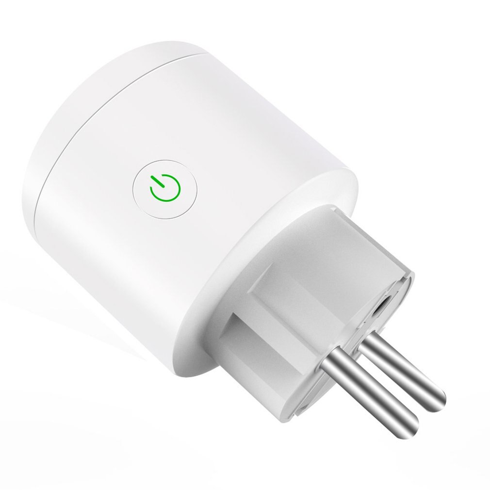 WiFi Smart Wireless Plug EU US UK Adaptor Remote Voice Control Power Energy Monitor Outlet Timer Socket for Alexa Google Home: EU
