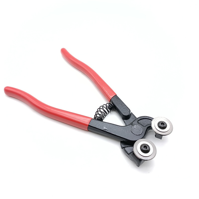 DIY Mosaic Block Ceramic Tile Cutter Tool Two Round Wheels Cutter Flat Pliers Glass Cutter DIY Crafts Materials Wire Peeler