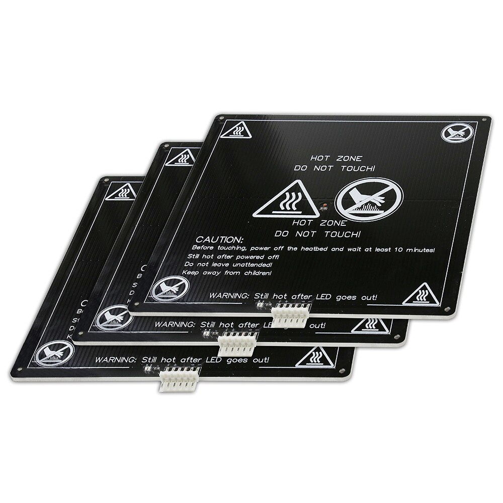 Plate-forme de lit chauffant 12/24V, nouvelle plate-forme de Table pour imprimante 3D Anet A8 A8 Plus A6 E10 E12 E16 220x220mm/300x300mm