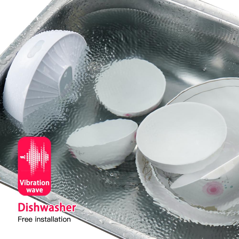 Portable Ultrasonic Dishwasher Fruit Vegetable Washing Machine Dinnerware Washer Mini Usb Charging for Fruits Vegetables