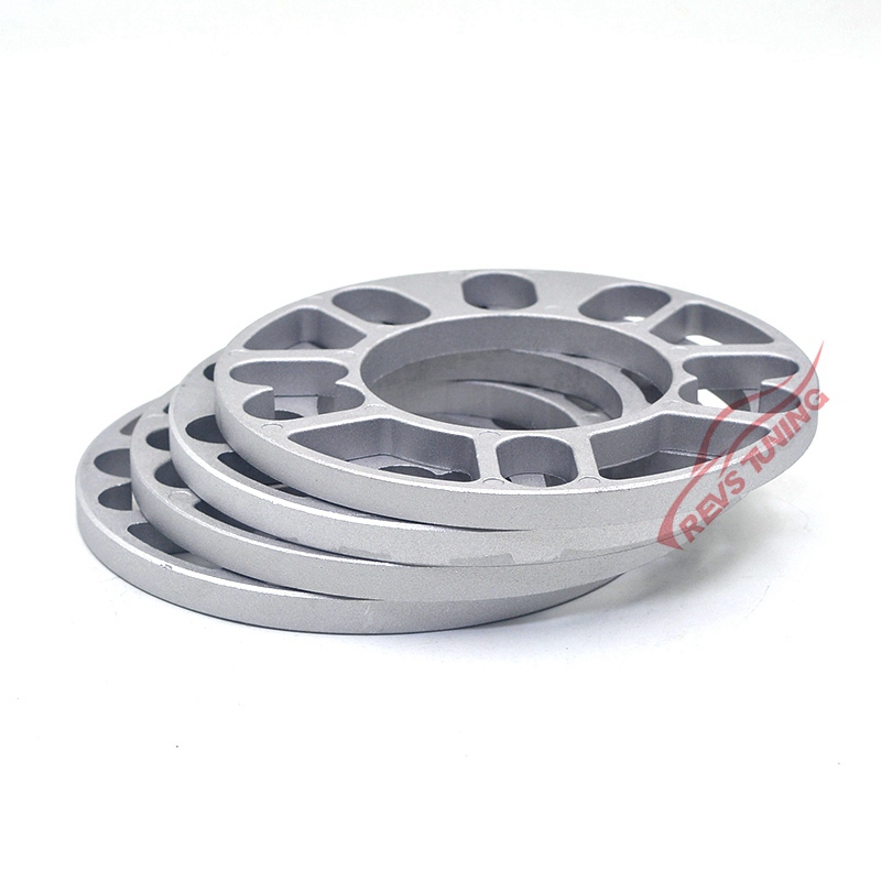 4 Stuks 10Mm Universele Aluminium Fit 4 &amp; 5 Lug Auto Wiel Spacer Shims Plaat 4X100 4X114.3 5X100 5X108 5X114.3 5x120: 10mm