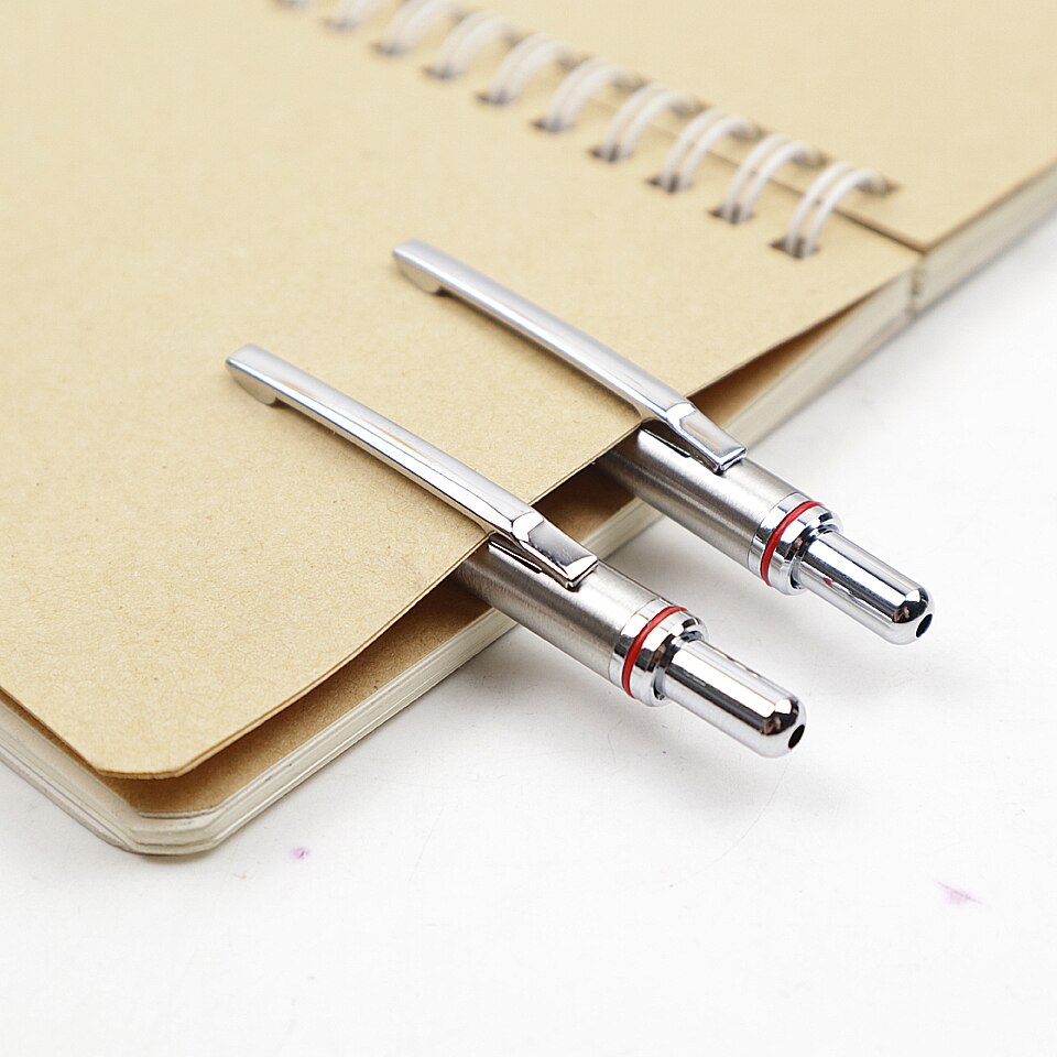 Metal Mechanical Pencil 2.0mm 2B Automatic Pencil Sketch Drawing Send 2 Pencil lead For School Office Stationery