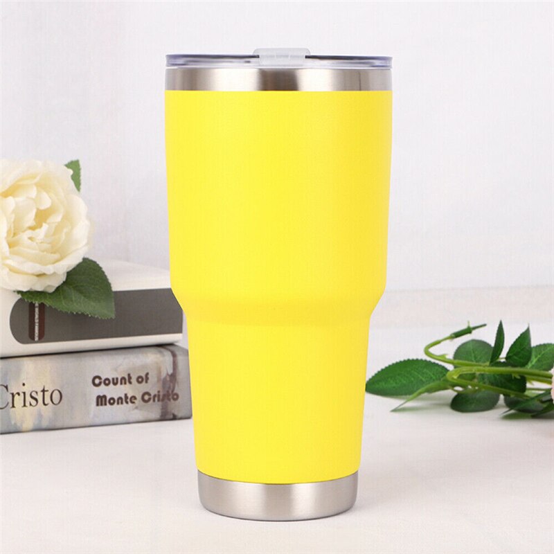 Double Wall Insulation Stainless Steel Tumbler Vacuum Travel Mug Coffee 30oZ Tumbler Insulated Stainless Steel Thermal Drink Cup