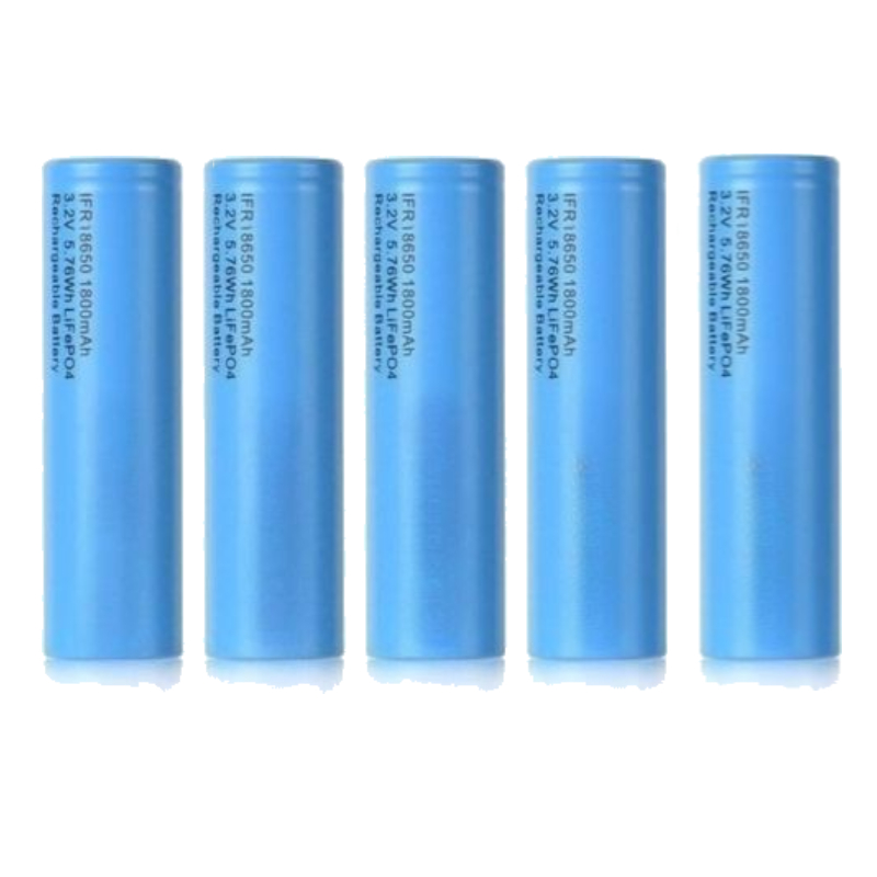 3,2V 18650 LiFePo4 Akku 1800mAh Kapazität für Starklicht-Taschenlampen, Elektrowerkzeuge, Wecker, Schreibtischlampen, Wiederaufladbare Batterien: HIMMELBLAU