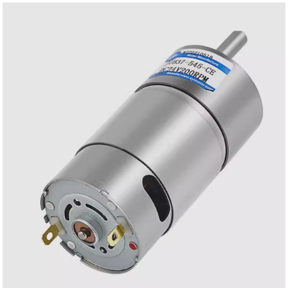 High Torque Reduction Motor JGB37-545 DC Reduction Motor DC 6V 12V 24v Low Speed Motor Forward And Reverse All-metal