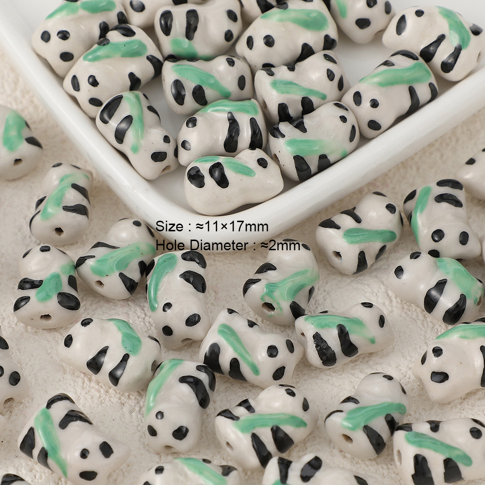 Meibeads 5 Stks/partij Keramische Dieren Kralen Multi Color Losse Spacer Kralen Voor Sieraden Maken Diy Armband Ketting Accessoires: YELLOW