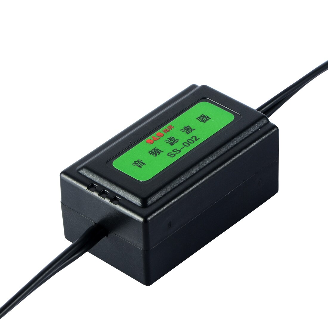 1Pc 3.5Mm Auto Rca Versterker Auto Audio Noise Filter Ground Loop Lsolator Suppressor 6.2X3.5X2.7cm Installeren