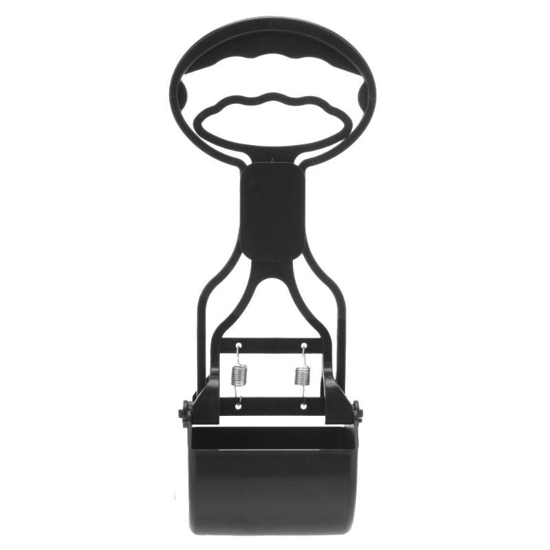 Pet Dog Poop Scooper Dispenser Travel Pooper Scooper Poop Scoop Clean Animal Waste Picker Cleaning Tools Pet Products: Black