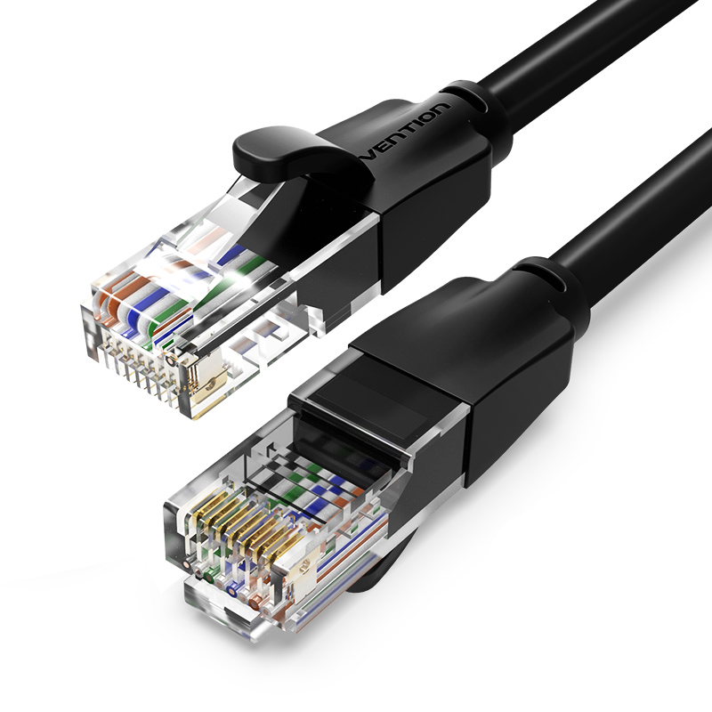 Vention Cat6 Cable Ethernet rj45 Cable Lan CAT 6 Cable de conexión de red para enrutador de ordenador portátil PC 1,5 m 2m 3m 5m 40m Cable Ethernet RJ45: 2 m