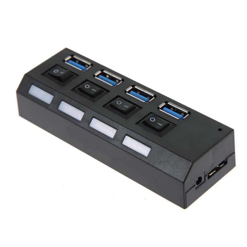 USB Hub 3,0 USB 2,0 Hub Splitter 4/7 Multi Hafen Expander Mehrere USB 3 Hab Verwenden Energie Adapter USB 3,0 Hub Mit Schalter Für PC: 02