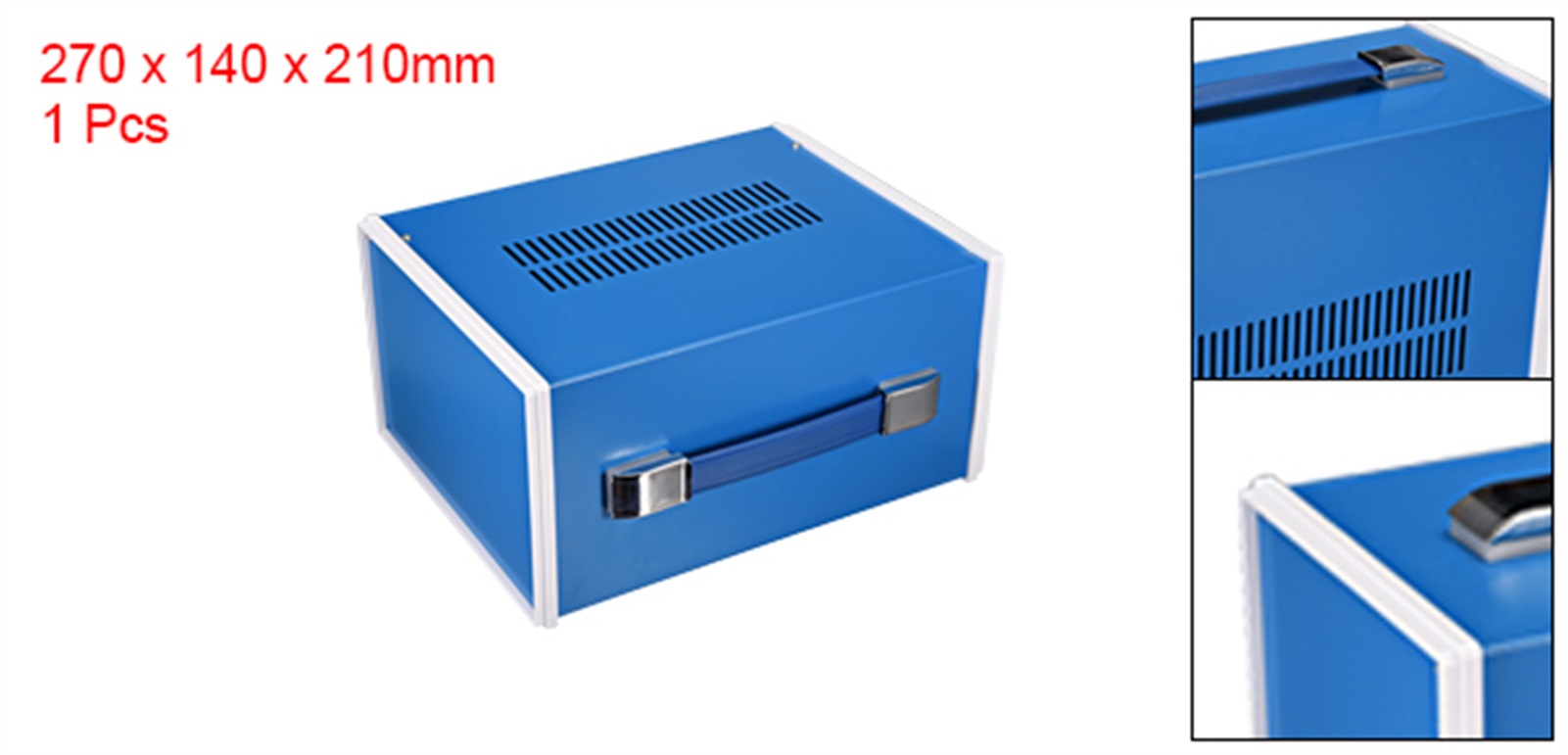 Metal Project Junction Box, Enclosure Case, Electronics Enclosure Box, Outdoor Indoor, 272x138x213mm, 210x180x140mm