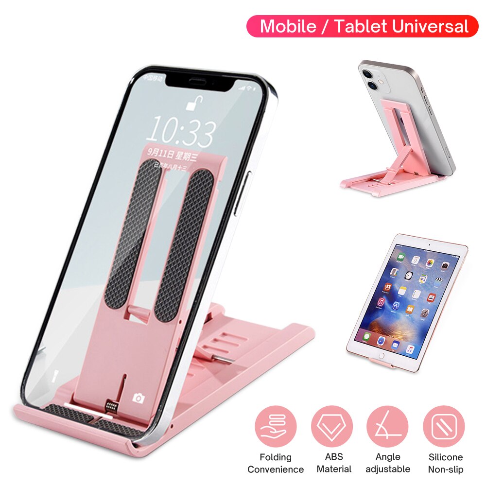 Składany tablet stojak na telefon stacjonarny 6 poziomów regulowany uchwyt na biurko składany uchwyt na biurko dla Xiaomi iPad iPhone Samsung