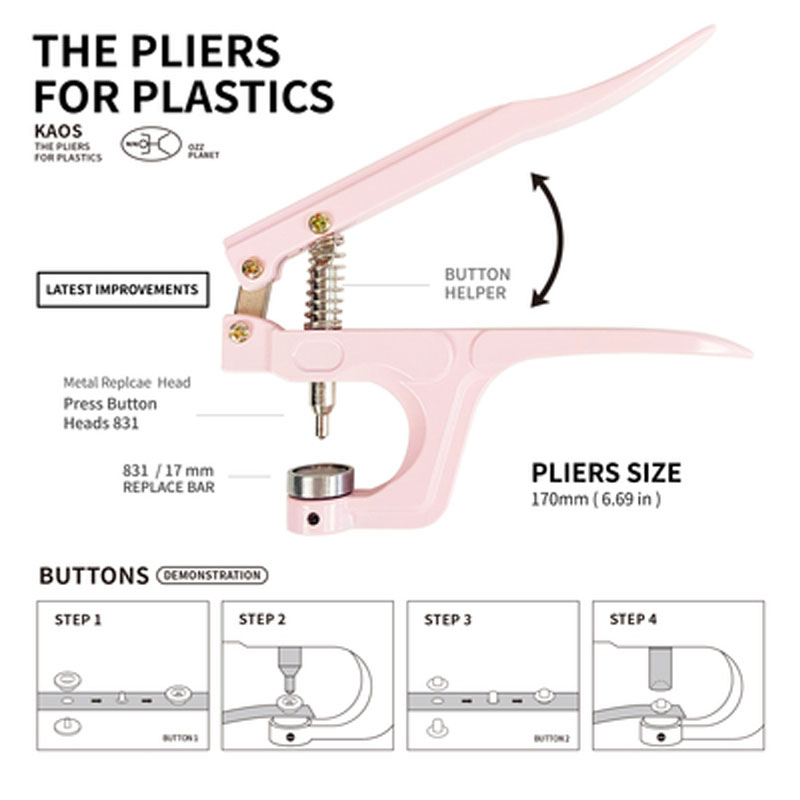 Set Snap Fasteners Kit Metalen Knop Snaps Met Fastener Snap Tang Meerdere Kleur Snaps Voor Kleding, Boek Puncher