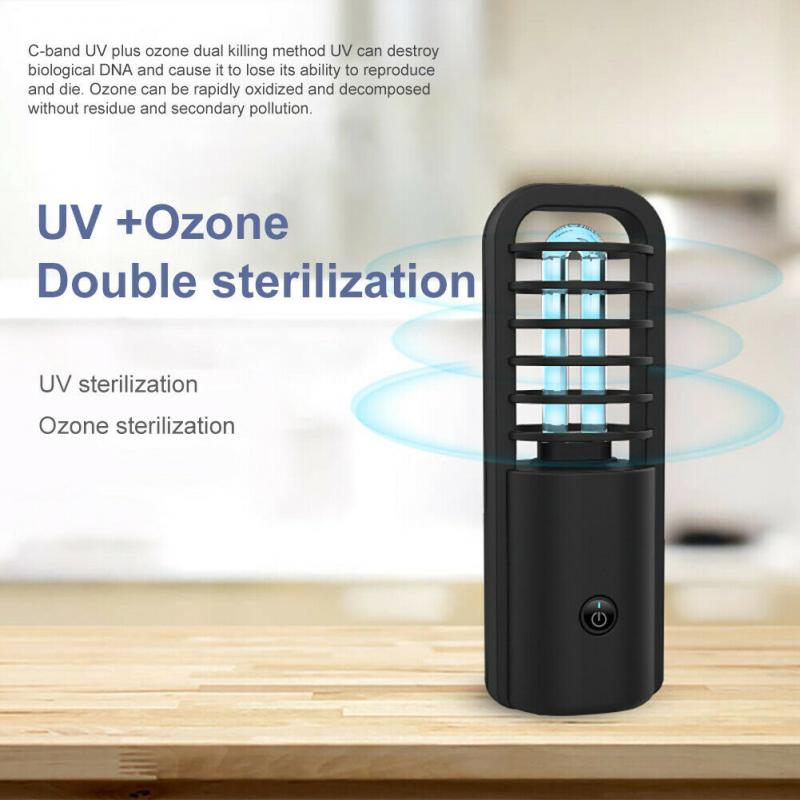 UVC Desinfection Ultraviolet Lamp Bactericidal Air Recirculator Quartz Lamp UV Lamp Sterilizer 30LED Portable Germicidal Lamp