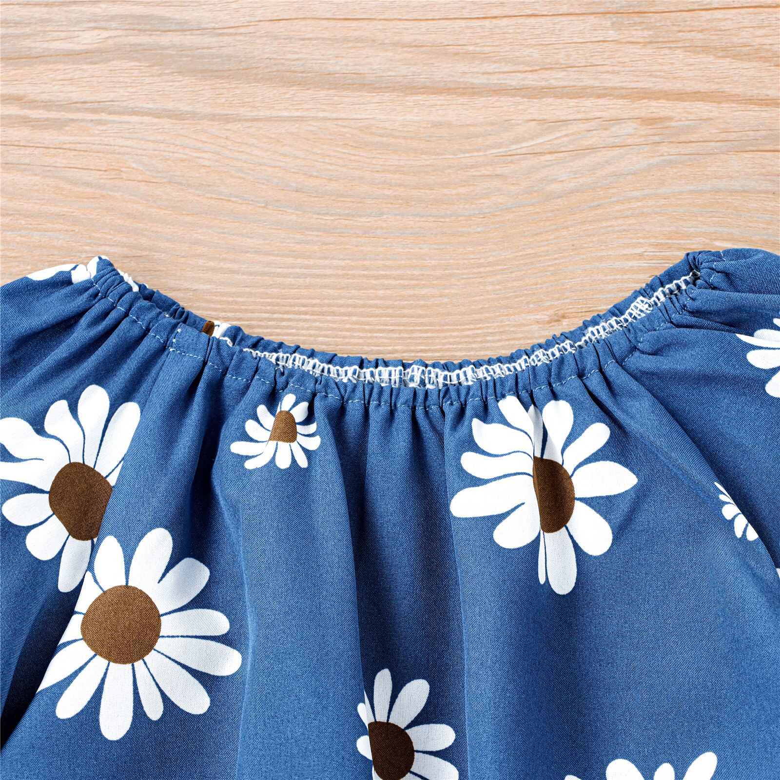 2-7Y Zomer Mooie Casual Kids Meisjes Jumpsuits Zonnebloemen Print Korte Mouw Riem Casual Rompertjes Kids Overalls