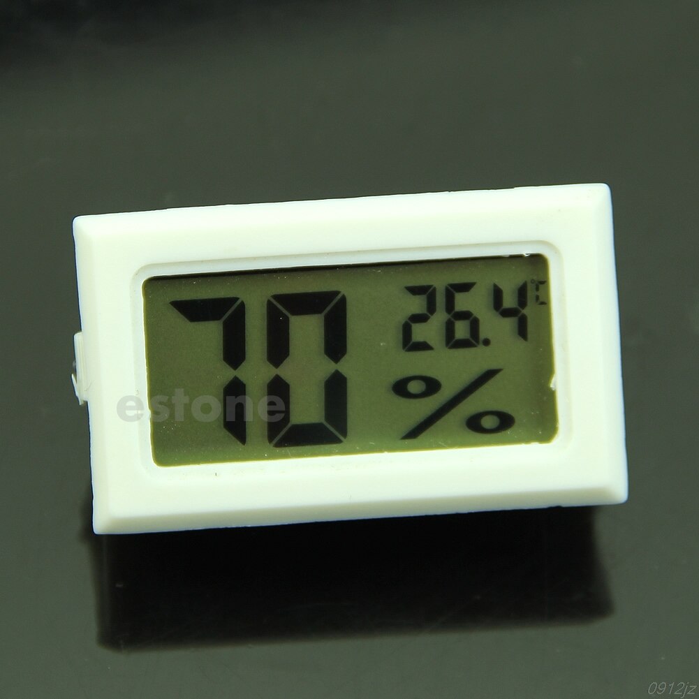 LCD Digital Temperature Humidity Meter Gauge Thermometer Hygrometer 10%~99%RH