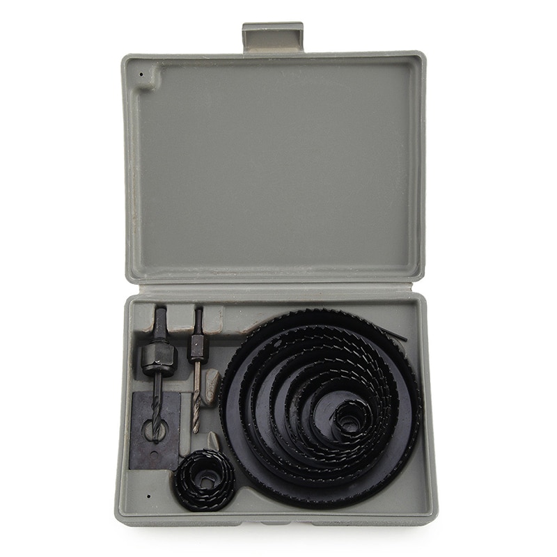 17 KIT de scie cloche 19-127MM métal cercle CUTTER rond foret bois alliage DOWNLIGHTS: Default Title