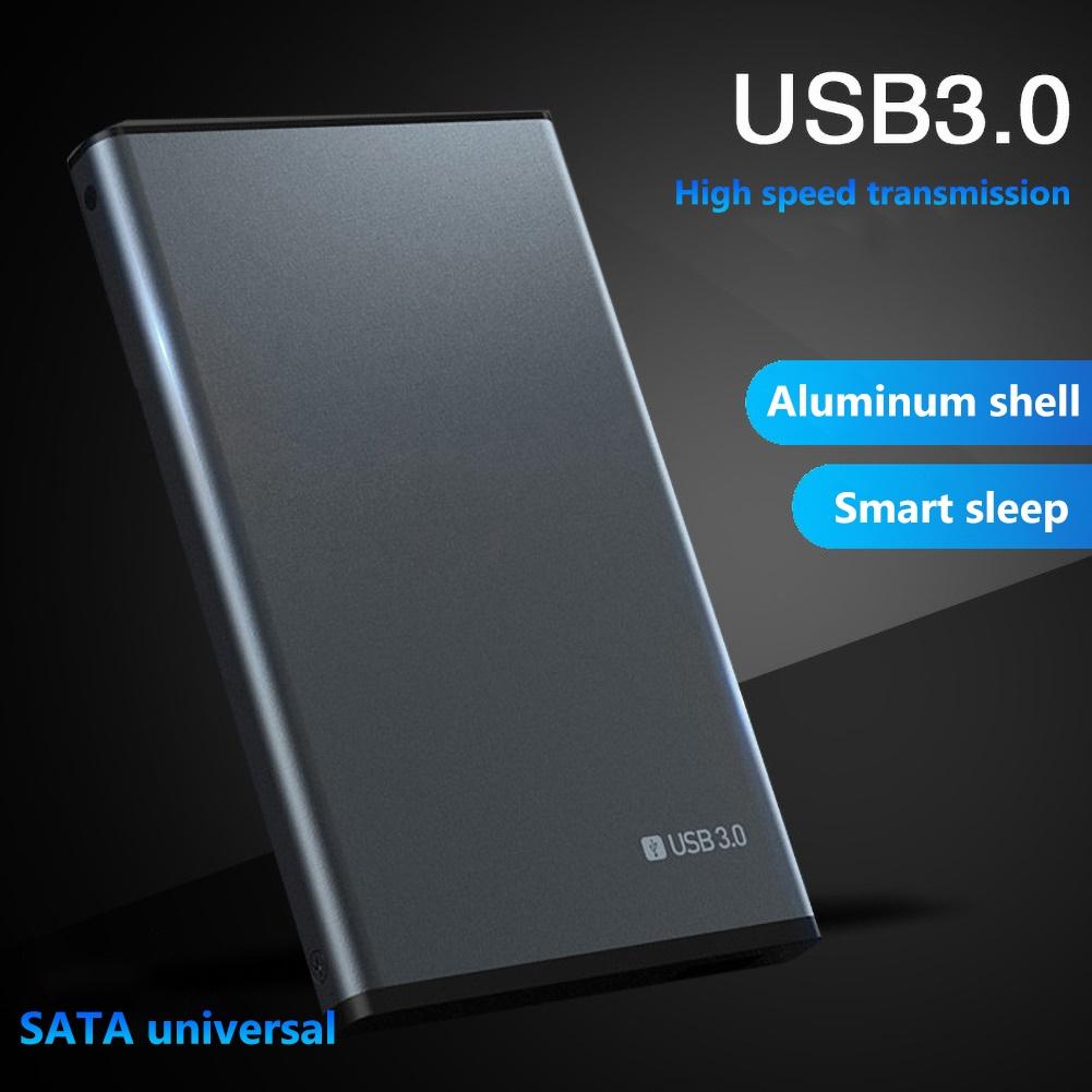 2.5 zoll tragbares usb 3.0 sata-festplattenlaufwerk-box ssd-hdd-adaptergehäuse unterstützt 4tb festplattenlaufwerke