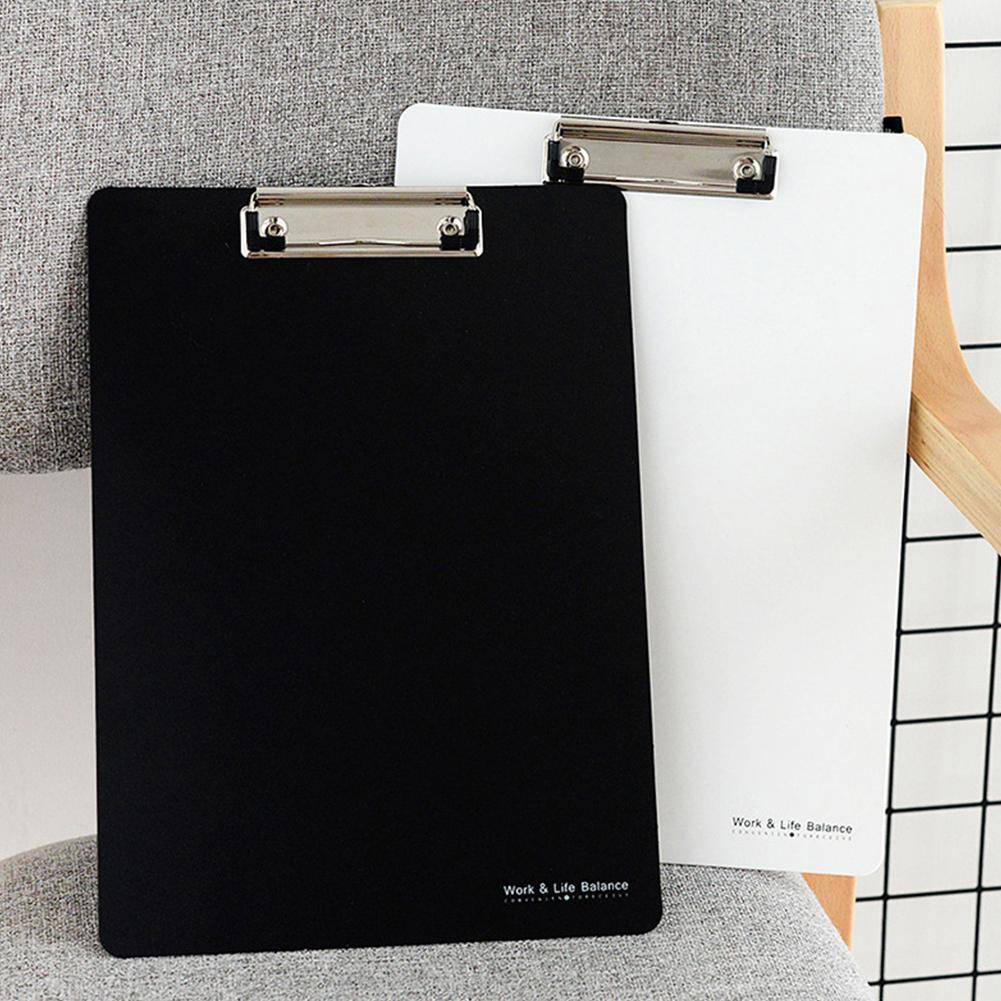 1 Pc Writing Clipboard A4 Clipboard School Document Office Pad Writing Stationery Folders File Holders J7P9