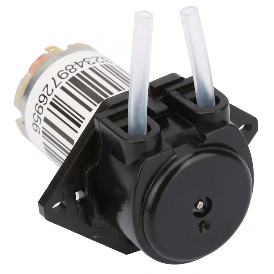 Water Pump 12V 6V Miniature Silent Peristaltic Pump Titration DC Self-Priming Pump