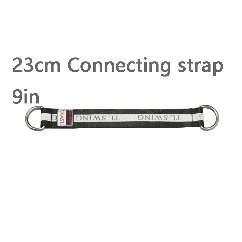 Correa de conexión de 23/35/55cm correas de columpio para colgar en la barra de poliéster, cinturones para columpios, accesorios para silla, hamaca para exterior e interior: JSW6-23cm