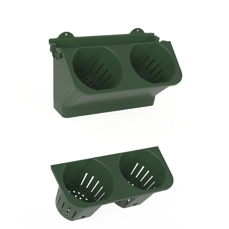 Pot de fleurs empilable suspendu au mur, jardinière verticale, plantes succulentes, Vase bonsaï, décoration de jardin pour la maison