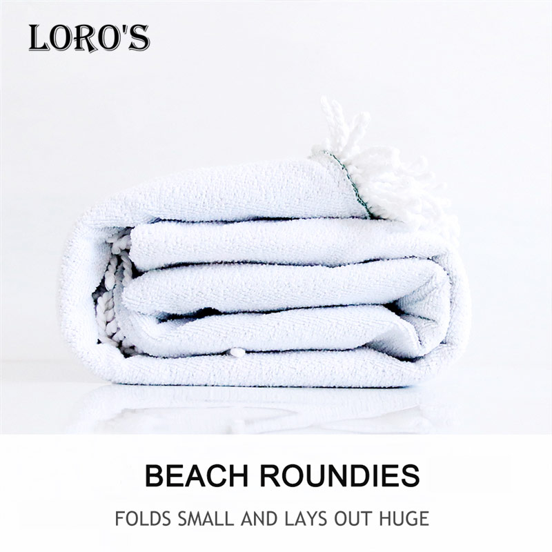 Handgetekende hd-dieren, wolf, leeuw, patroon, strandlaken, ronde kwastjes, microvezel yogamat, badhanddoek, picknickkleed, mat