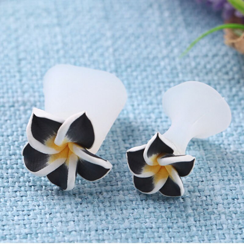 Séparateur d'orteils en Silicone pour Nail Art, 8, pièces/ensemble motifs fleur, cœur, séparateur d'orteils, bricolage, outils de soins des ongles