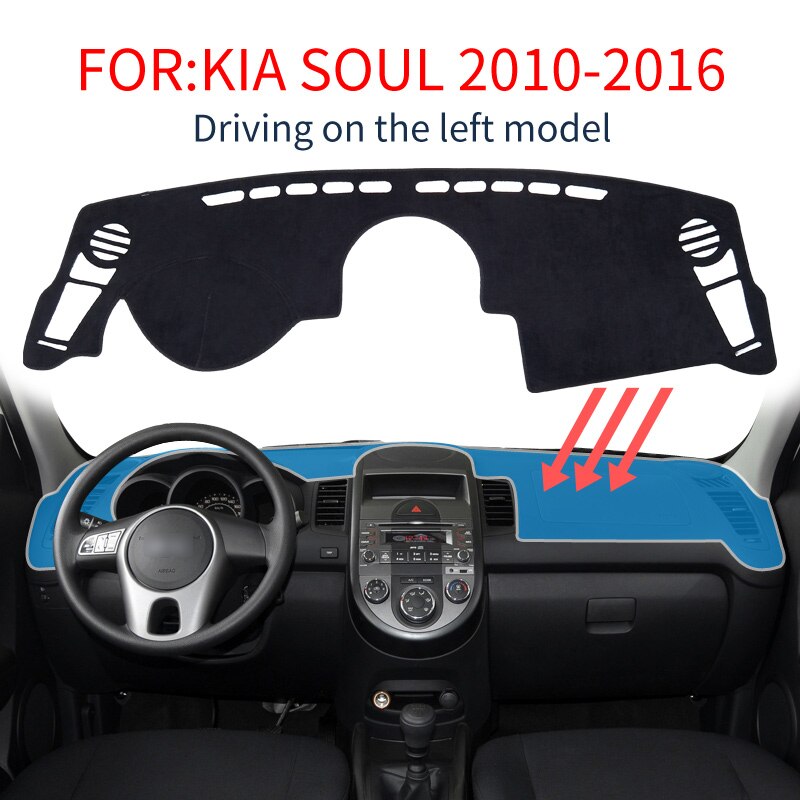 Smabee Dash Mat for KIA Soul ~ AM Plus MK1 Accessories Anti-Slip Dashmat Pad Dashboard Cover Carpet Sun Shade Mat: Soul MAT USA