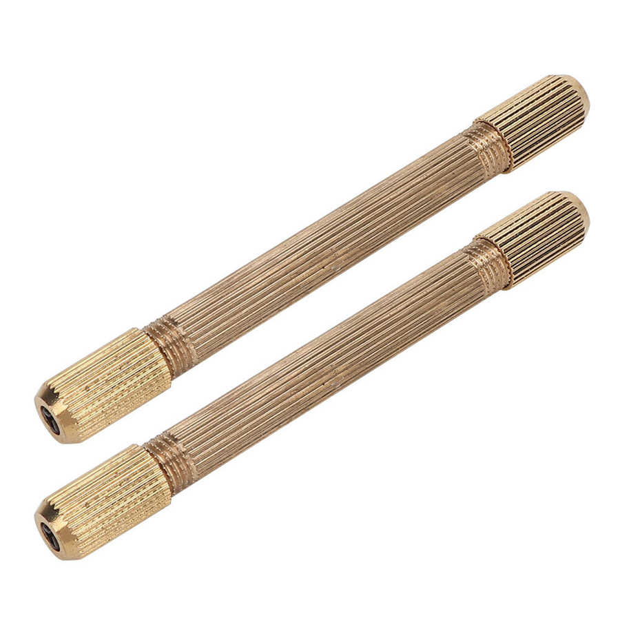 2PCS/Set DIY Pin Vise Model Hand Drill Set Hand Drill Bit Repair Tools
