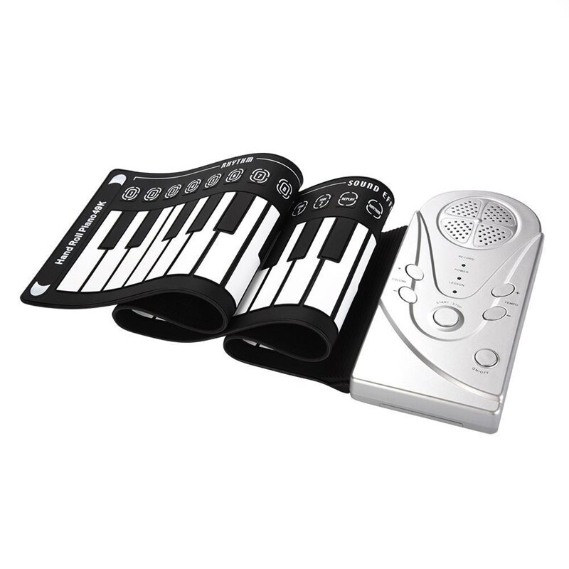 49 Toetsen Flexibele Piano Elektronische Zachte Toetsenbord Piano Plastic Keyboard Piano Geschikt Voor Kids Opvouwbare Piano
