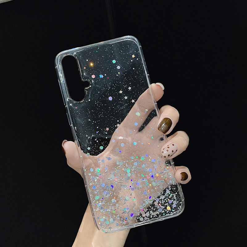 Case For Huawei Mate 20 lite Y9 Play 7c 7s Honor 7a Play 9i 9 7X Clear Bling Glitter Sparkle Foil Sequins Case: For Huawei Honor 9i