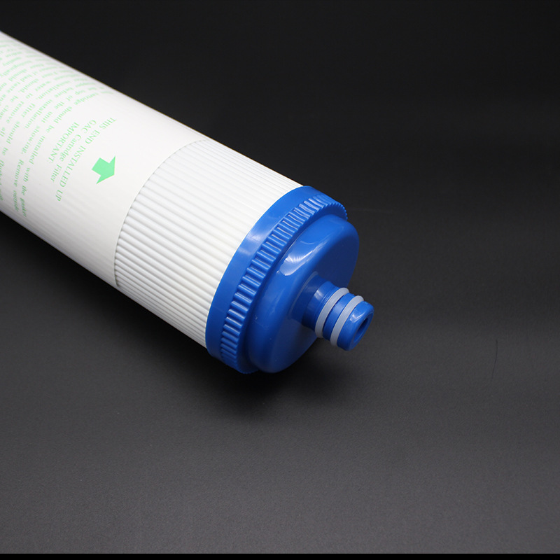 1pc 10 inch 10" Water Purifier Coconut Shell Granular Activated Carbon Filter with Flat Pressure Socket UDF Filter