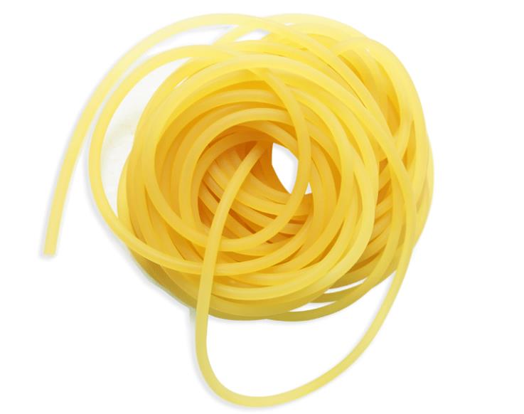 Diameter 2mm 3mm fast elastiskt fiskerep 1m-5m fisketillbehör gummilina för fiskeredskap